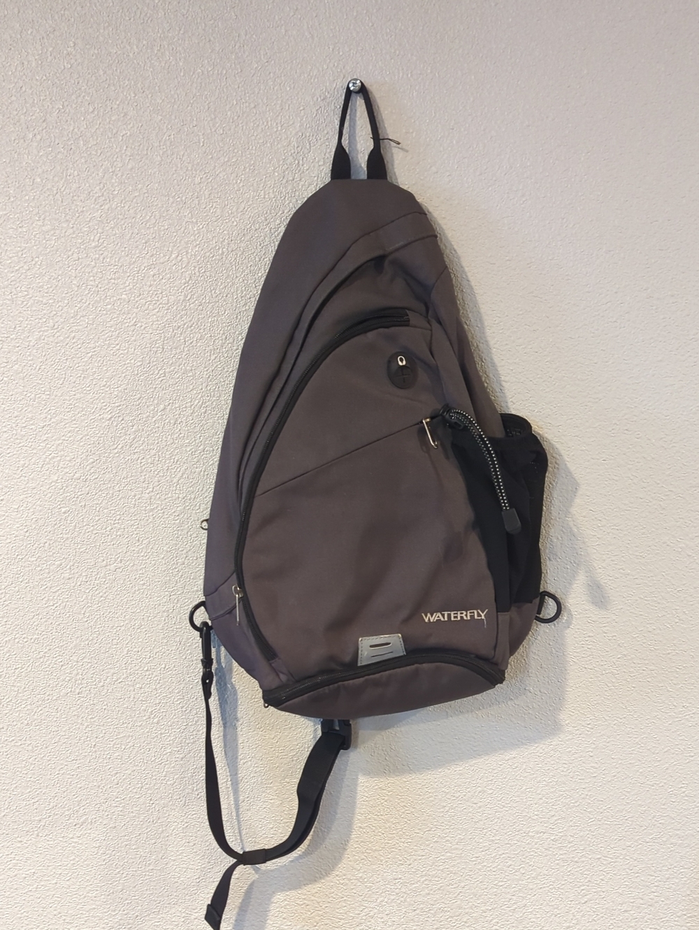 Waterfly Gray Sling Backpack